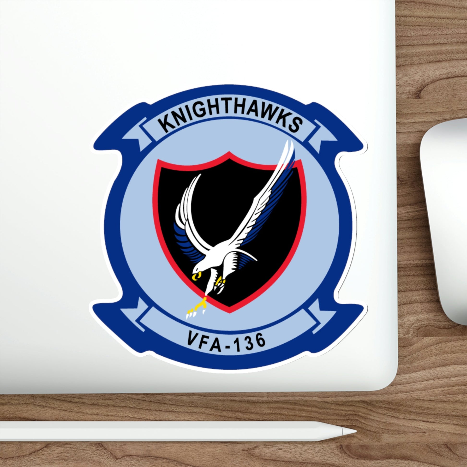 VFA 136 Knighthawks v2 (U.S. Navy) STICKER Vinyl Die-Cut Decal-The Sticker Space