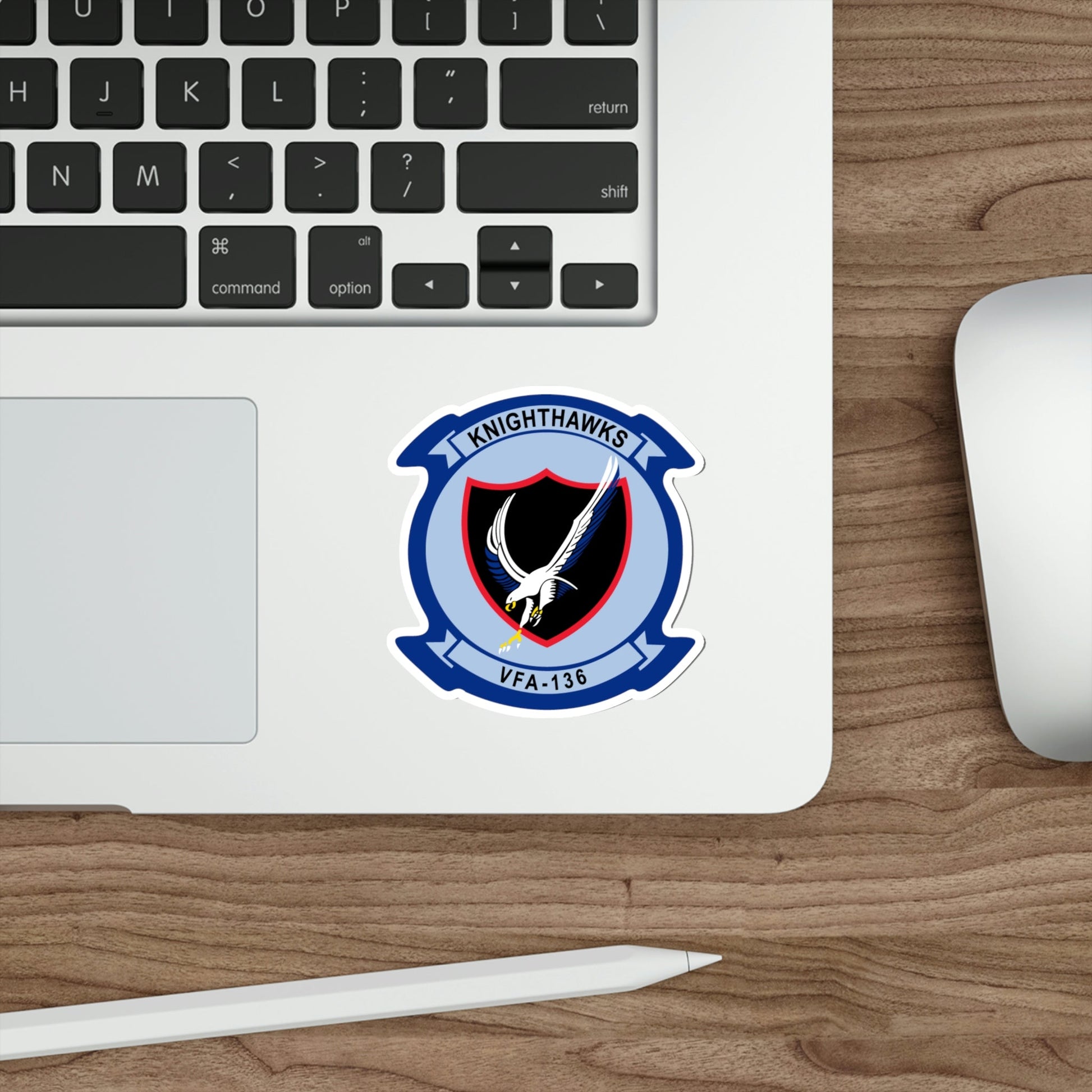 VFA 136 Knighthawks v2 (U.S. Navy) STICKER Vinyl Die-Cut Decal-The Sticker Space