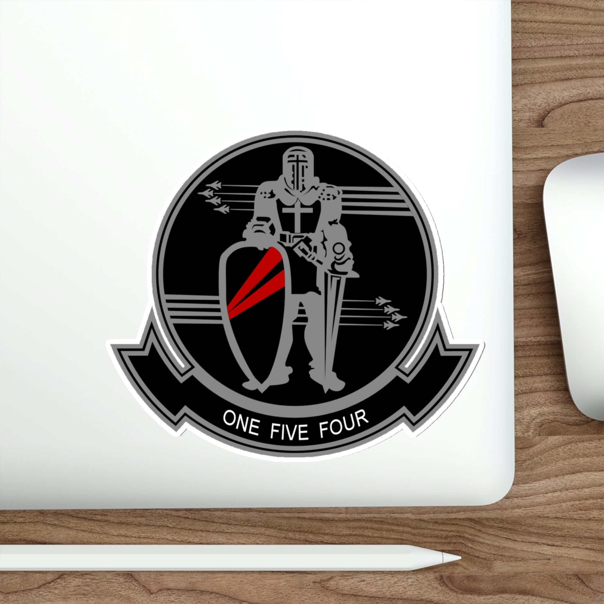 VFA 154 Strike Fighter Squadron 154 Black Knights (USMC) STICKER Vinyl Die-Cut Decal-The Sticker Space