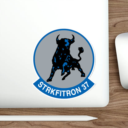 VFA 37 Ragin' Bulls STRKFITRON 37 (U.S. Navy) STICKER Vinyl Die-Cut Decal-The Sticker Space