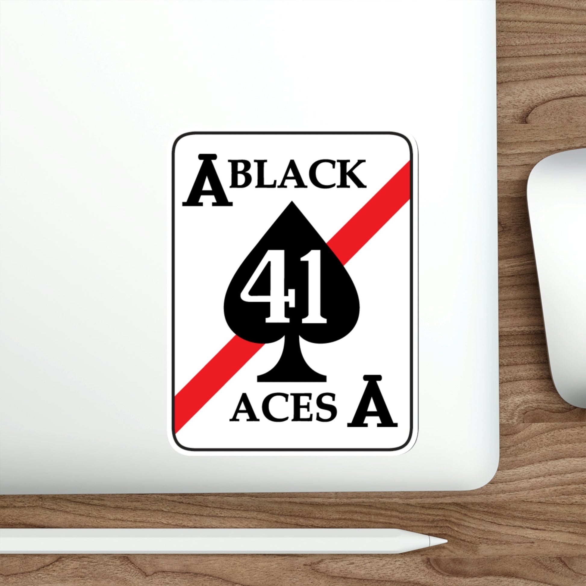 VFA 41 Black Aces (U.S. Navy) STICKER Vinyl Die-Cut Decal-The Sticker Space