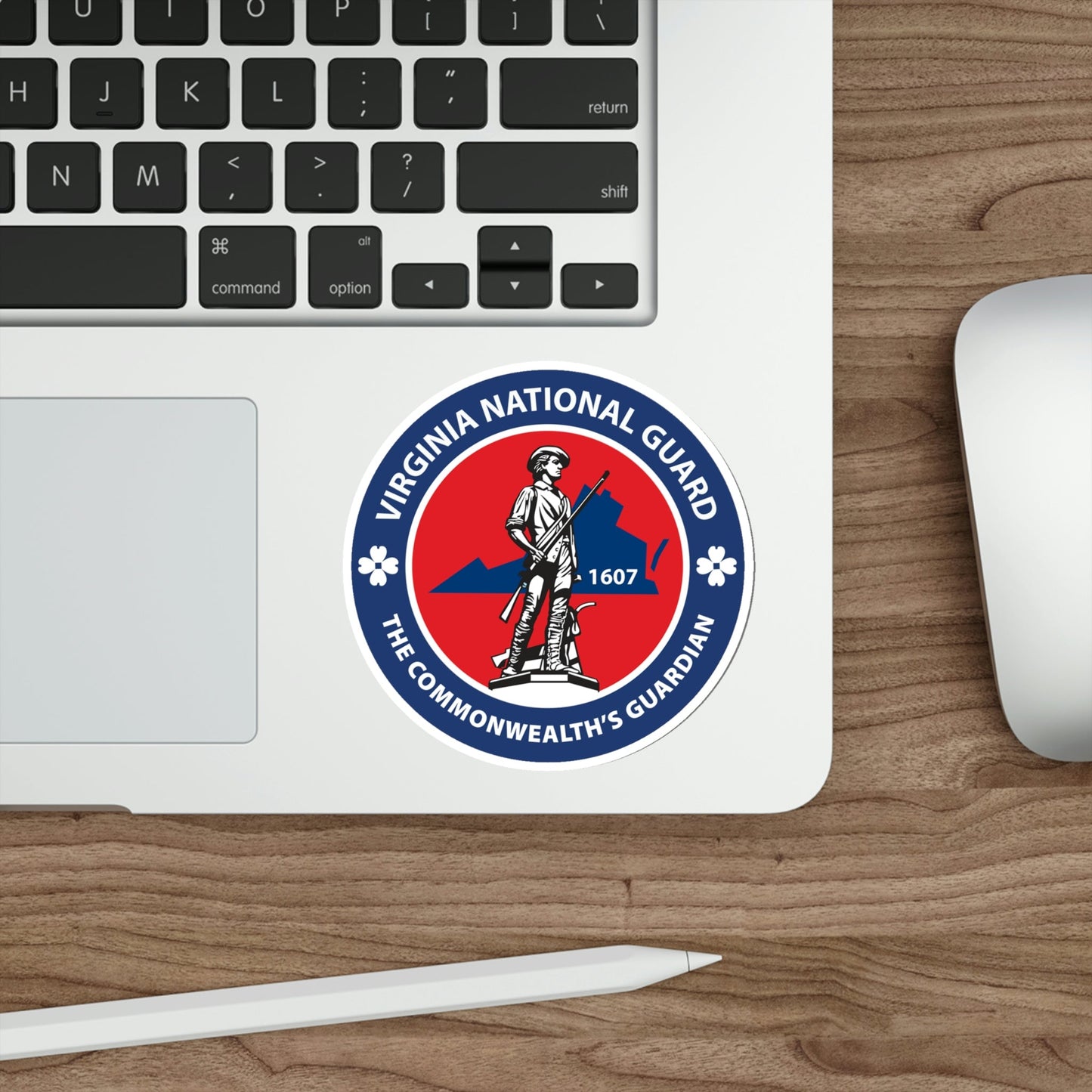 Virginia National Guard STICKER Vinyl Die-Cut Decal-The Sticker Space