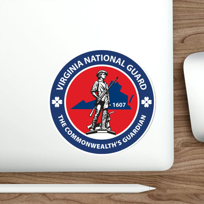 Virginia National Guard STICKER Vinyl Die-Cut Decal-The Sticker Space