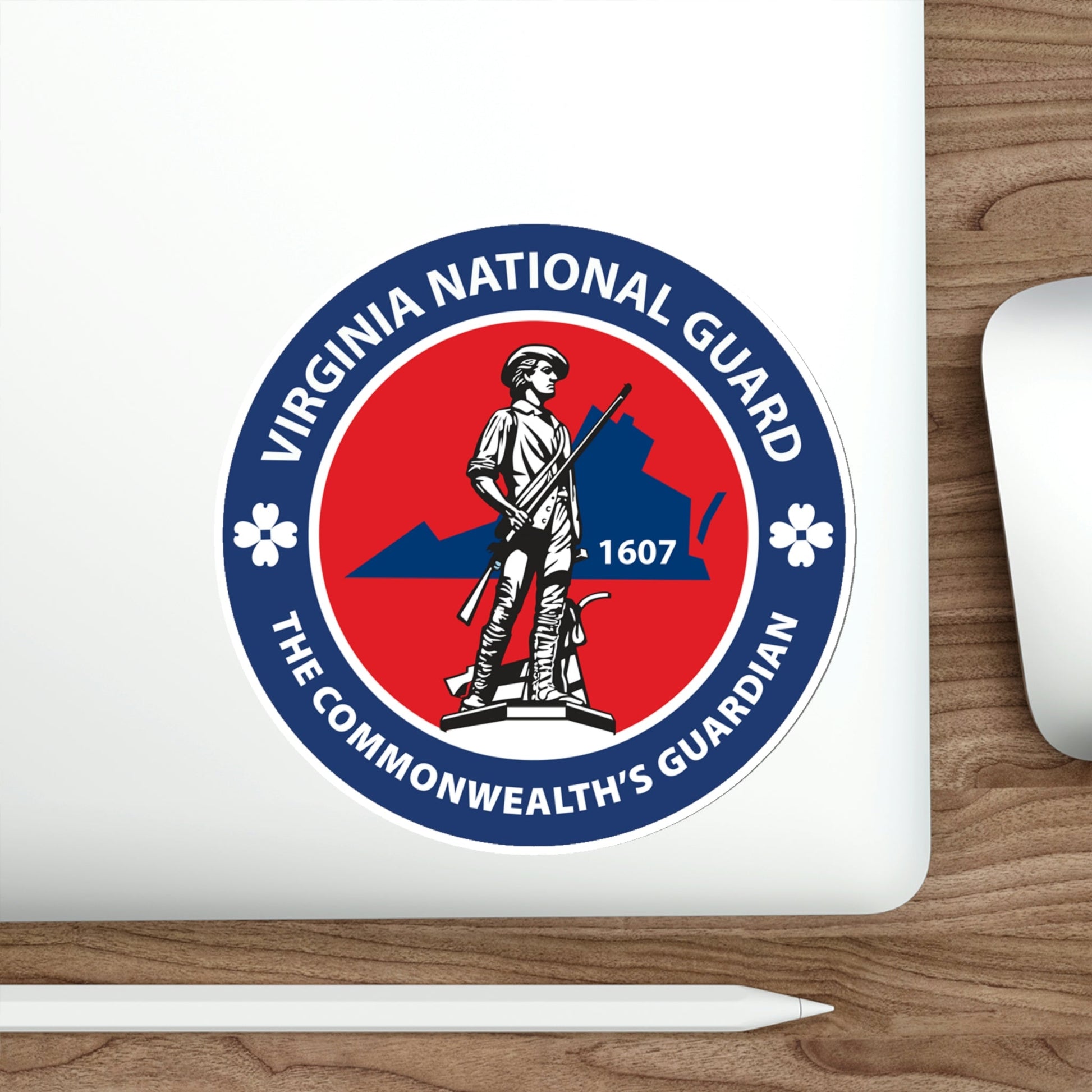 Virginia National Guard STICKER Vinyl Die-Cut Decal-The Sticker Space