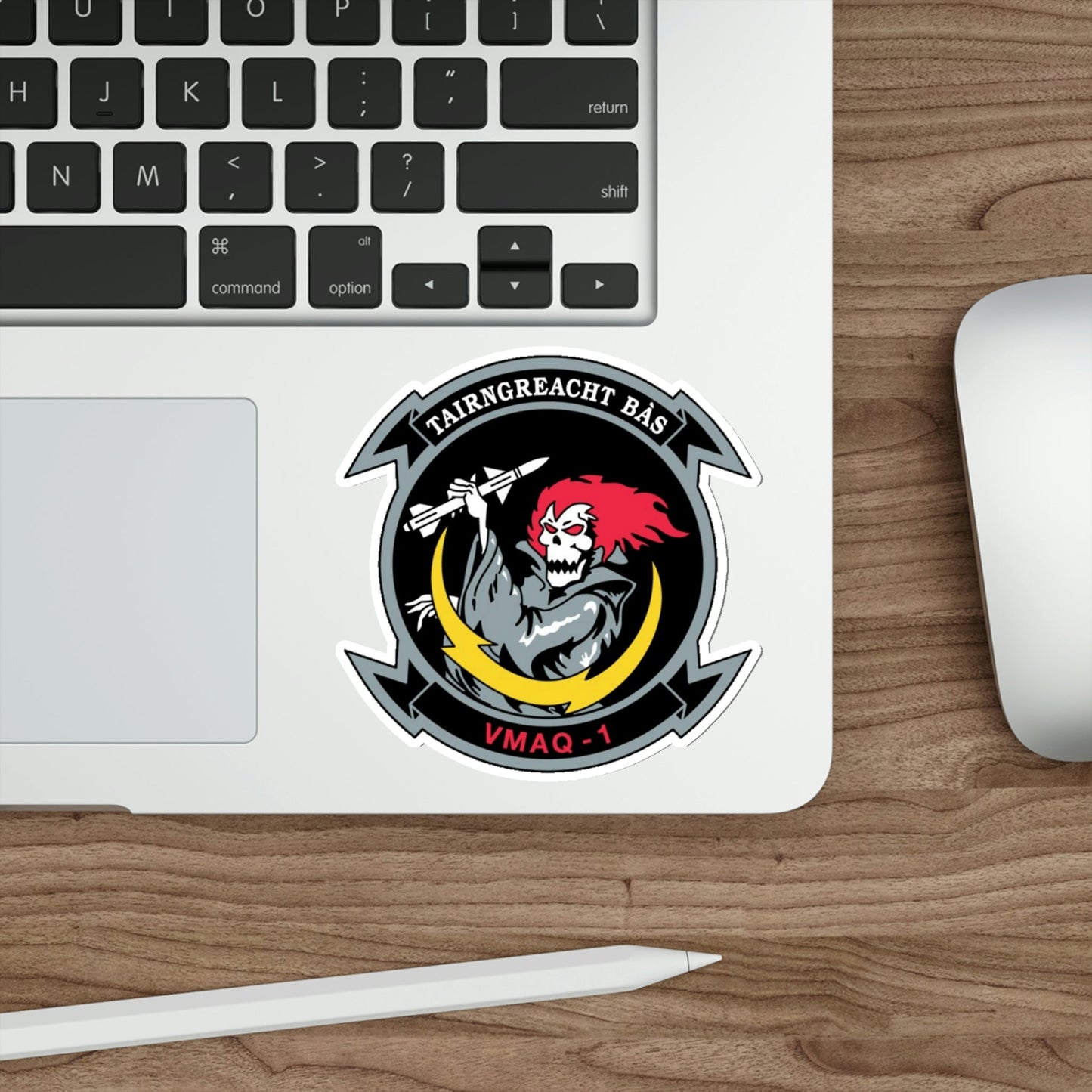 VMAQ 1 Marine Tactical Electronic Warfare Squadron 1 (USMC) STICKER Vinyl Die-Cut Decal-The Sticker Space