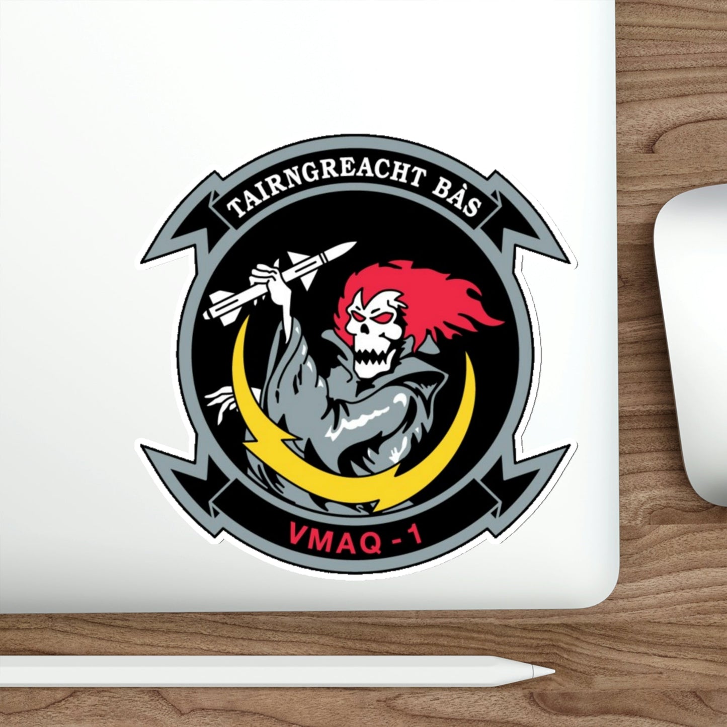 VMAQ 1 Marine Tactical Electronic Warfare Squadron 1 (USMC) STICKER Vinyl Die-Cut Decal-The Sticker Space