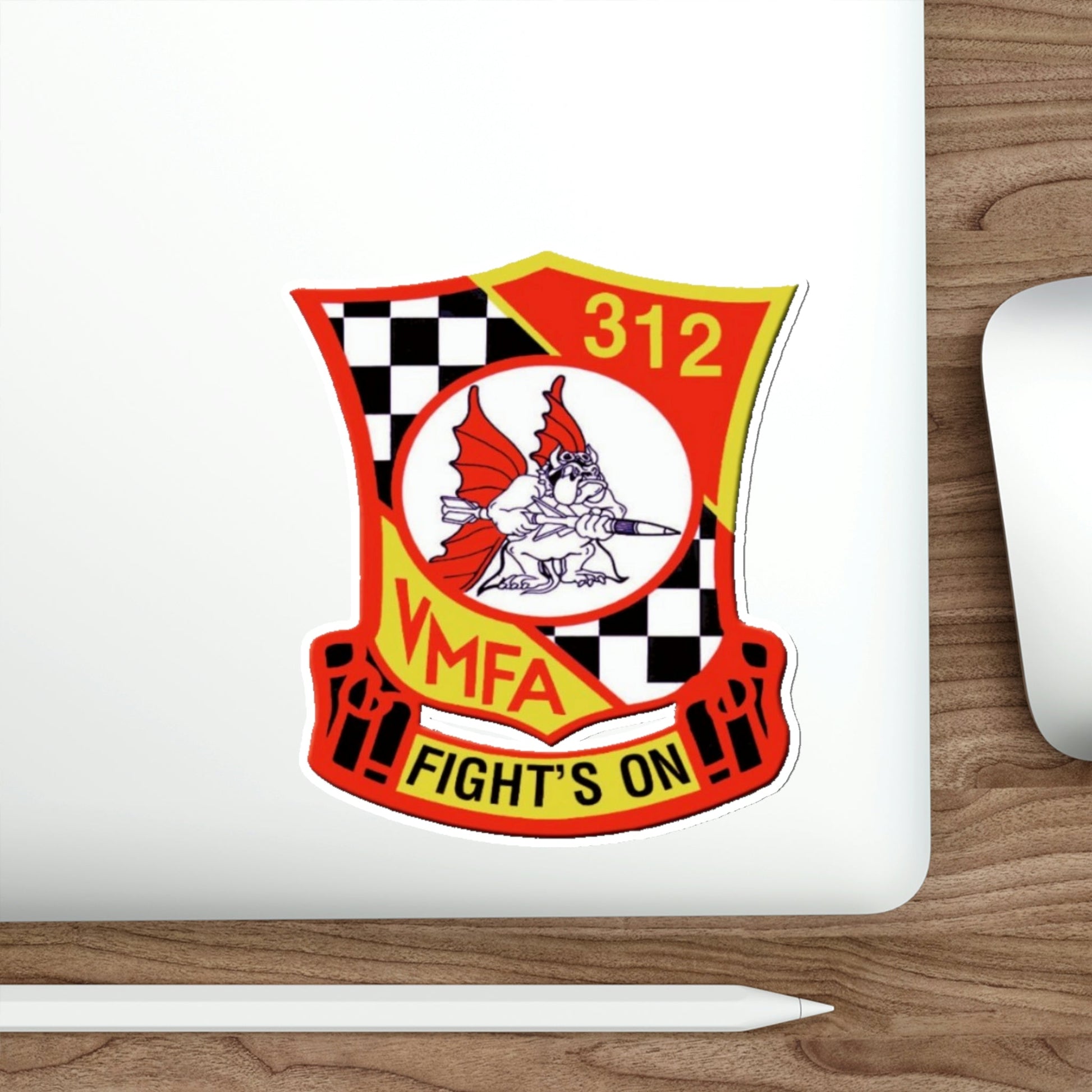 VMFA 312 Marine Fighter Attack Squadron 312 (USMC) STICKER Vinyl Die-Cut Decal-The Sticker Space