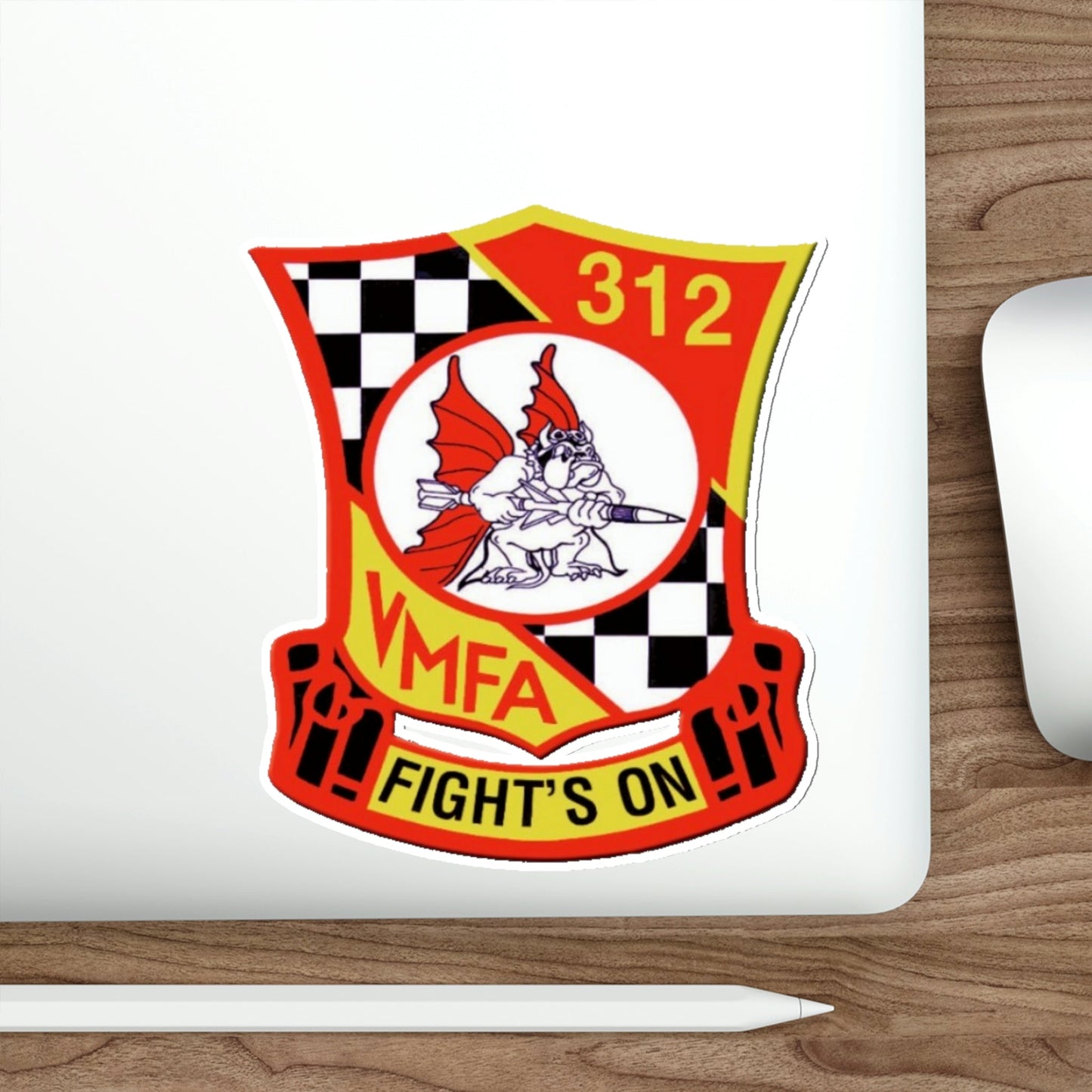 VMFA 312 Marine Fighter Attack Squadron 312 (USMC) STICKER Vinyl Die-Cut Decal-The Sticker Space