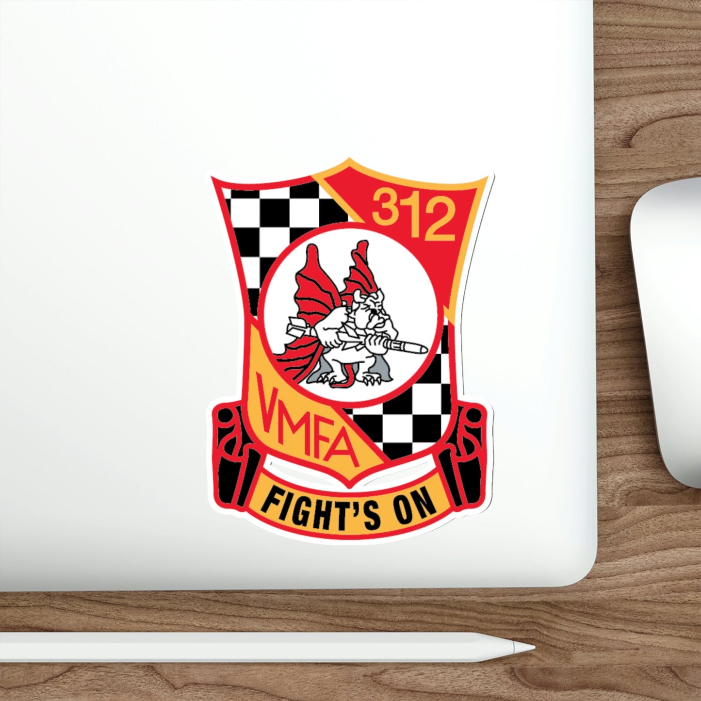 VMFA 312 (USMC) STICKER Vinyl Die-Cut Decal-The Sticker Space