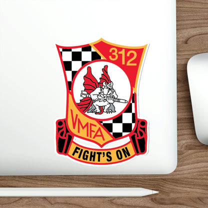 VMFA 312 (USMC) STICKER Vinyl Die-Cut Decal-The Sticker Space