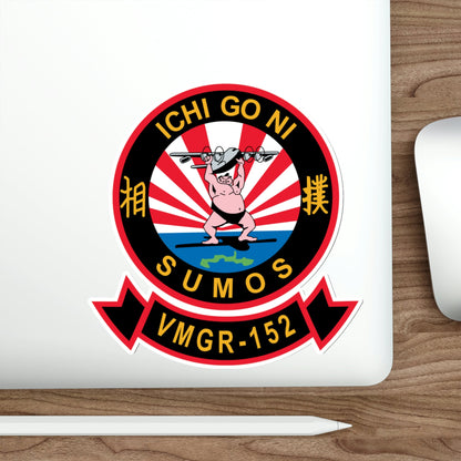 VMGR 152 Sumos ICHI GO NI (U.S. Navy) STICKER Vinyl Die-Cut Decal-The Sticker Space