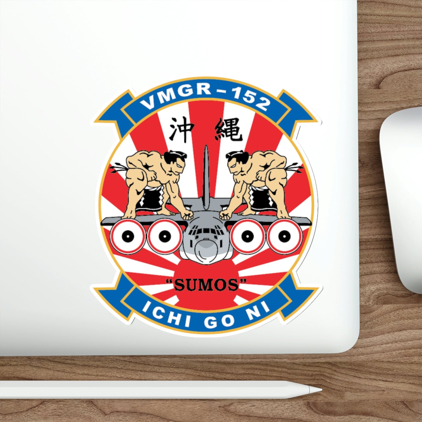 VMGR 152 Sumos (USMC) STICKER Vinyl Die-Cut Decal-The Sticker Space