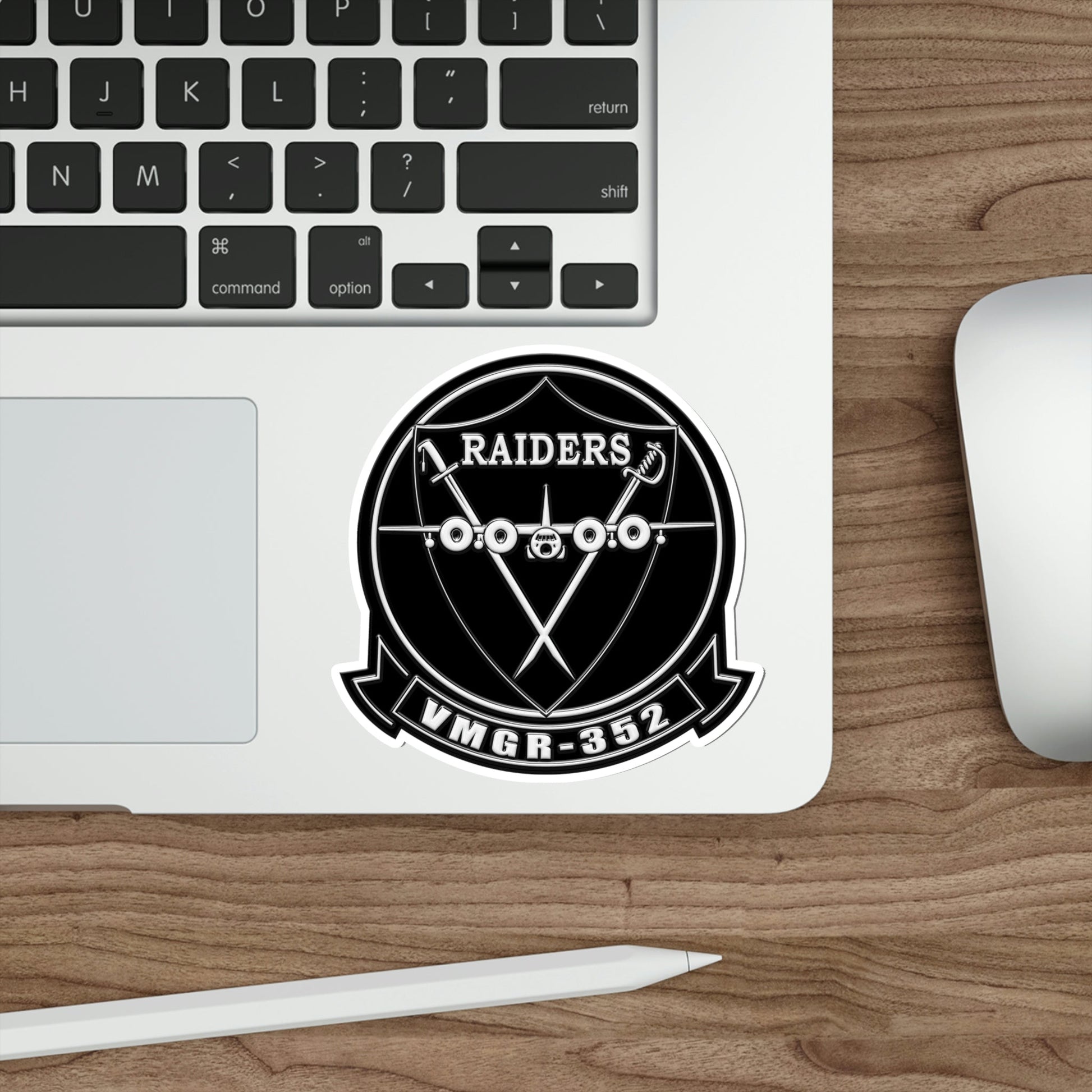 VMGR 352 Raiders (USMC) STICKER Vinyl Die-Cut Decal-The Sticker Space