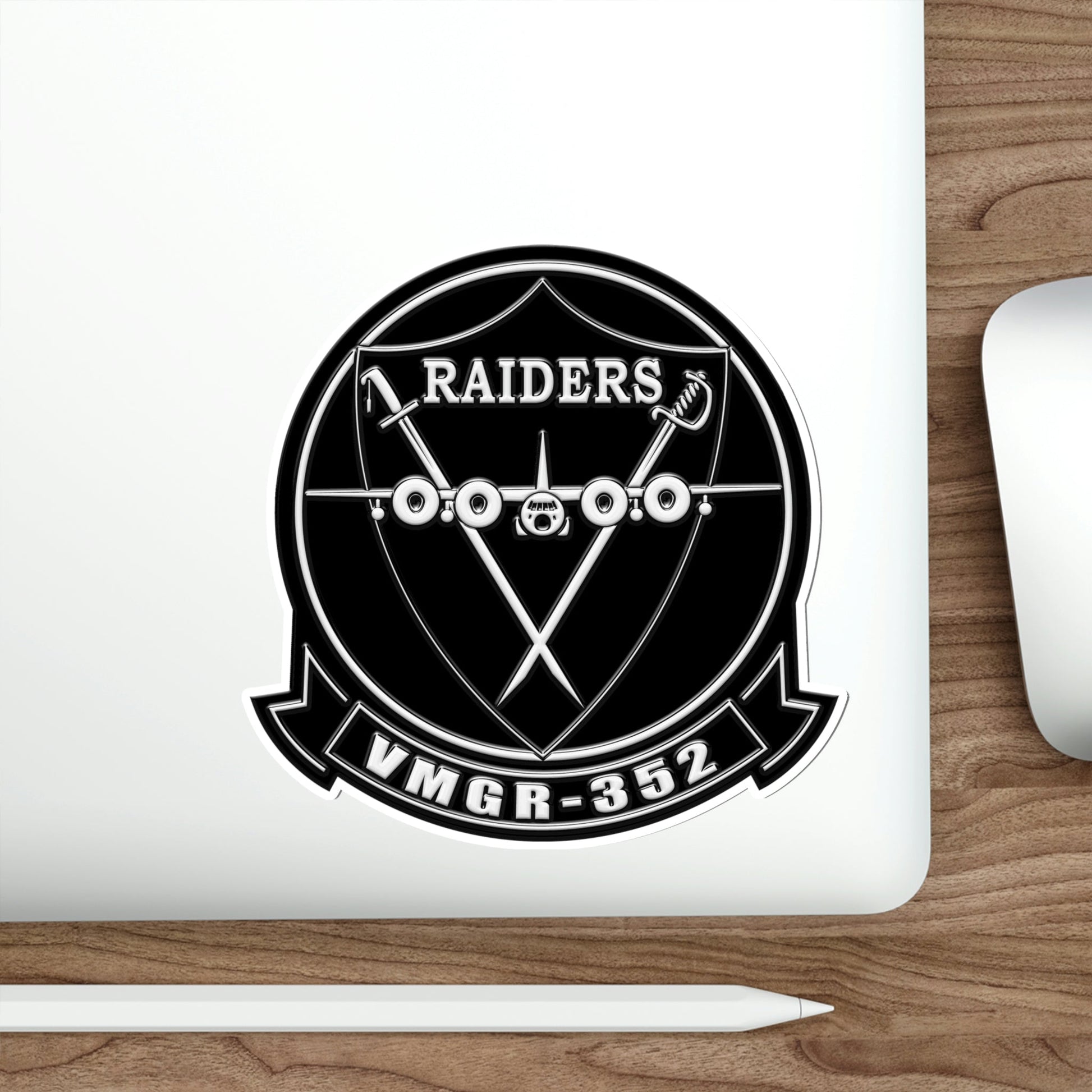 VMGR 352 Raiders (USMC) STICKER Vinyl Die-Cut Decal-The Sticker Space