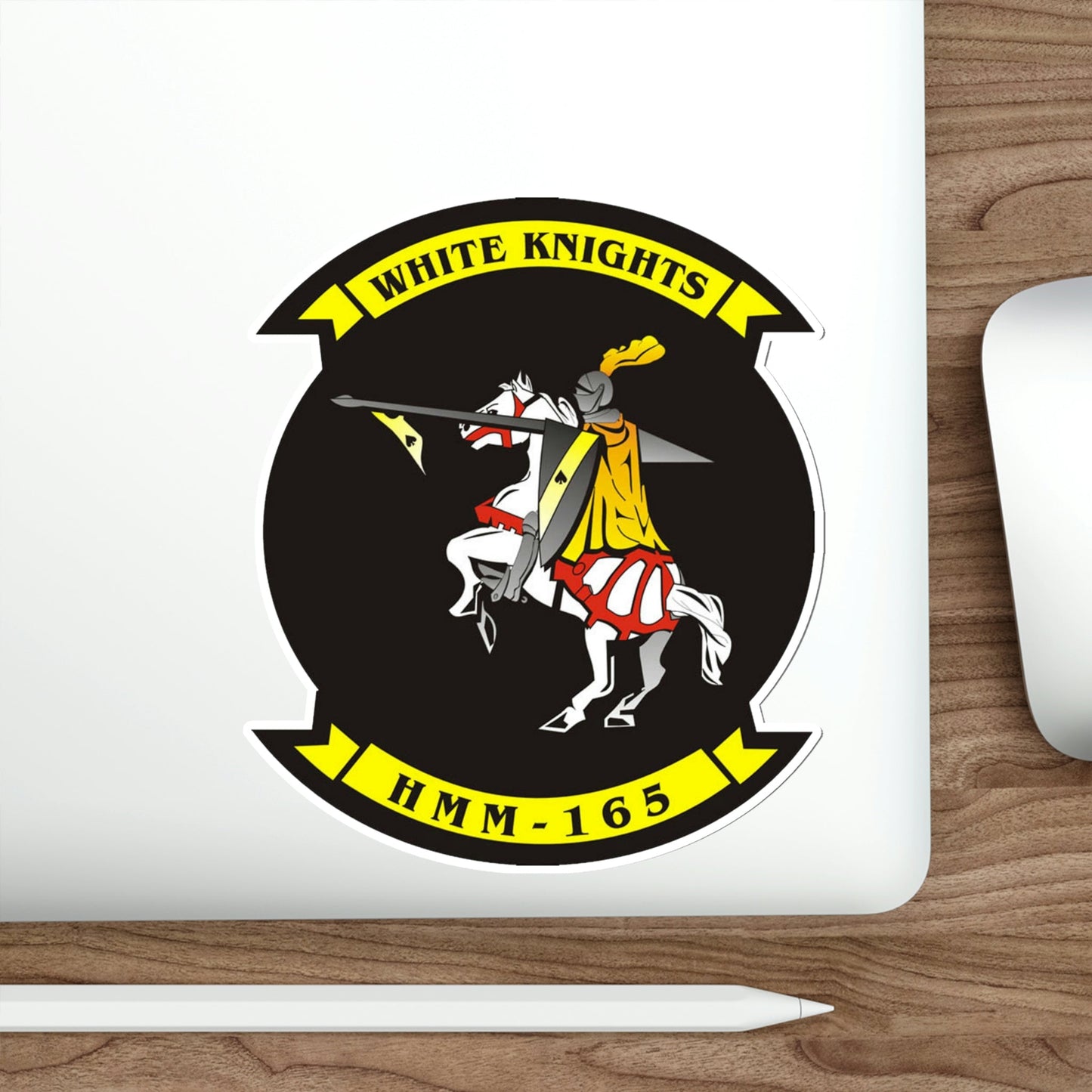 VMM 165 Marine Medium Tiltrotor Squadron 165 White Knights (USMC) STICKER Vinyl Die-Cut Decal-The Sticker Space