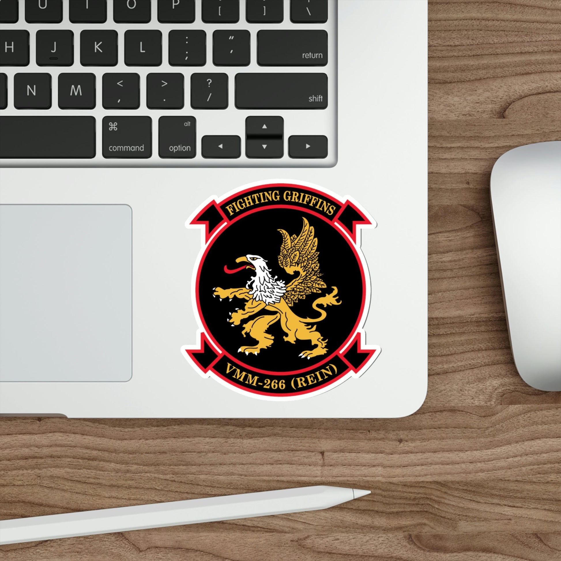 VMM 266 REIN Fighting Griffins (USMC) STICKER Vinyl Die-Cut Decal-The Sticker Space