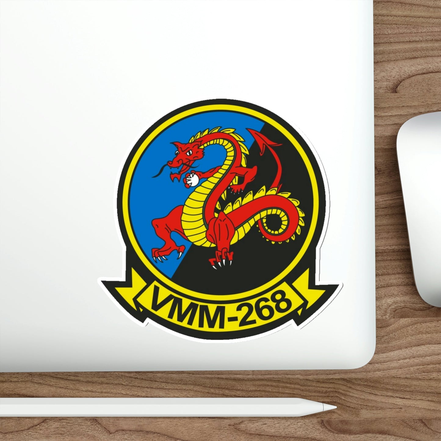 VMM 268 Marine Medium Tiltrotor Squadron 268 (USMC) STICKER Vinyl Die-Cut Decal-The Sticker Space