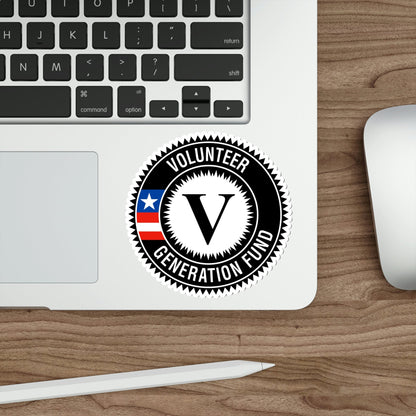 Volunteer Generation Fund VGF STICKER Vinyl Die-Cut Decal-The Sticker Space