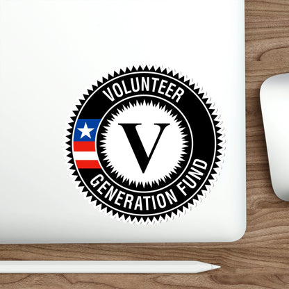 Volunteer Generation Fund VGF STICKER Vinyl Die-Cut Decal-The Sticker Space