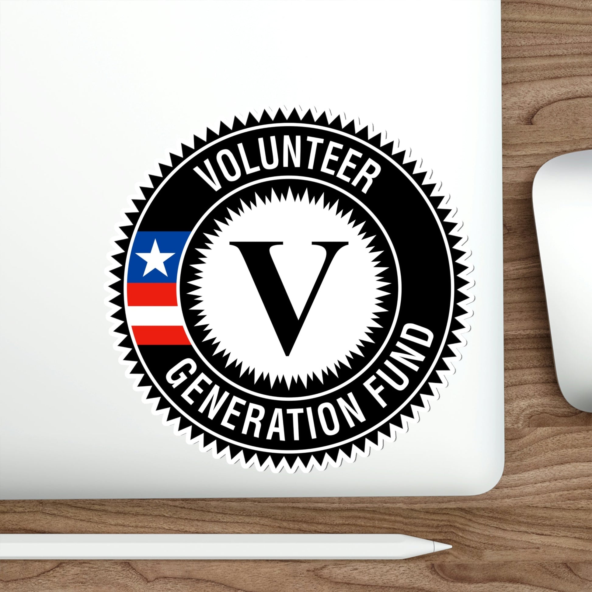 Volunteer Generation Fund VGF STICKER Vinyl Die-Cut Decal-The Sticker Space