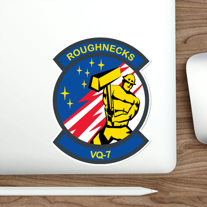 VQ 7 Roughnecks (U.S. Navy) STICKER Vinyl Die-Cut Decal-The Sticker Space