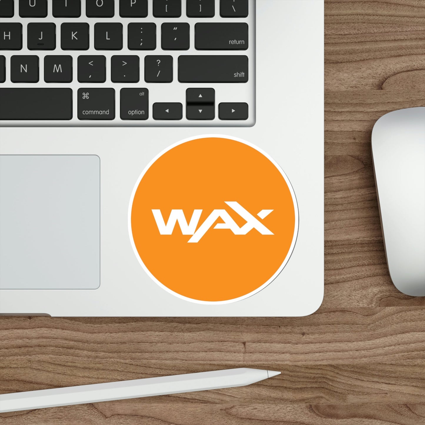 WAX WAXP (Cryptocurrency) STICKER Vinyl Die-Cut Decal-The Sticker Space