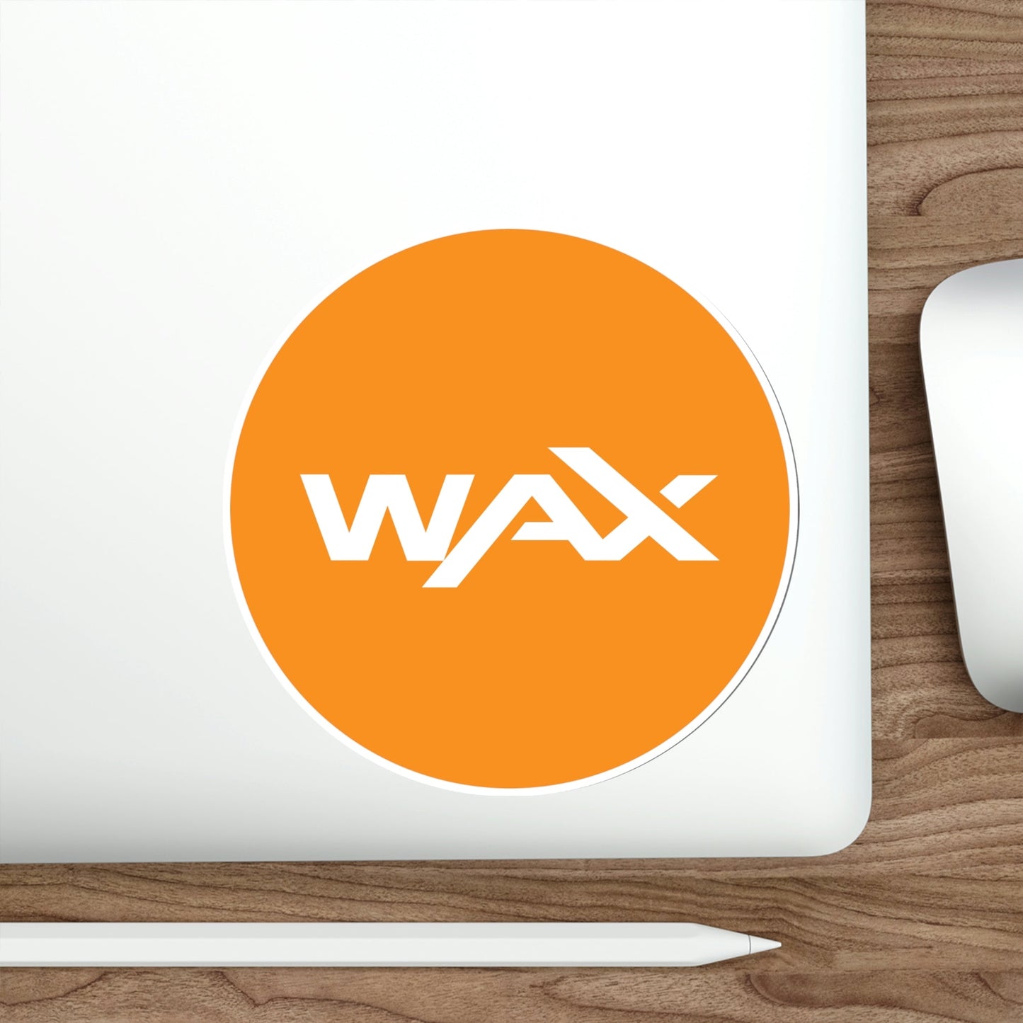 WAX WAXP (Cryptocurrency) STICKER Vinyl Die-Cut Decal-The Sticker Space