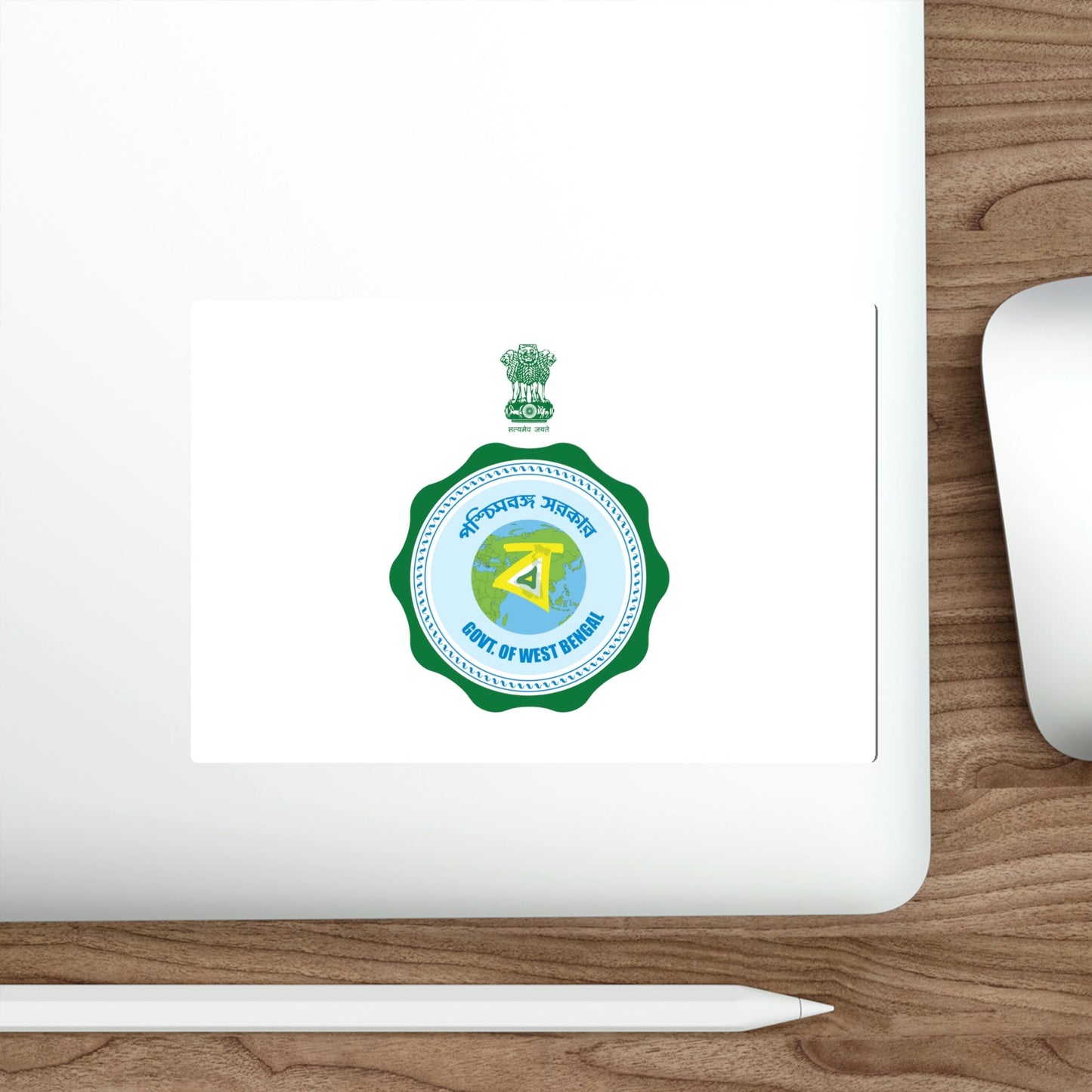 West Bengal Flag (India) STICKER Vinyl Die-Cut Decal-The Sticker Space