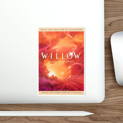 Willow 1988 Movie Poster STICKER Vinyl Die-Cut Decal-The Sticker Space