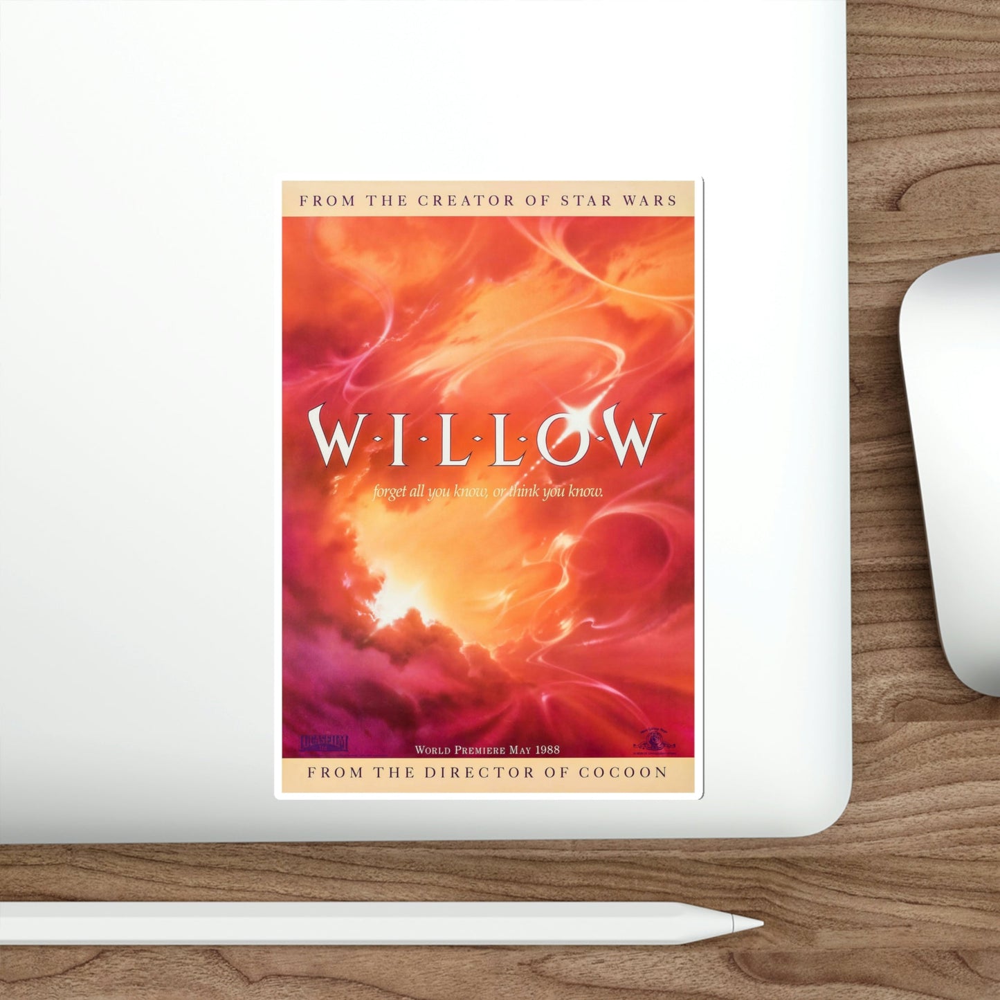 Willow 1988 Movie Poster STICKER Vinyl Die-Cut Decal-The Sticker Space